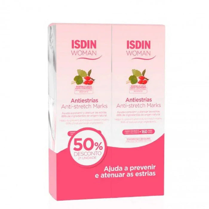 Isdin Woman Duo Creme Anti-Estrias 2x250ml
