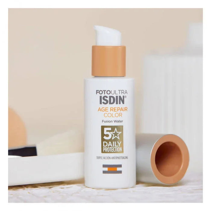 Isdin FotoUltra Age Repair Color Fusion Water Fluido FPS 50 50ml