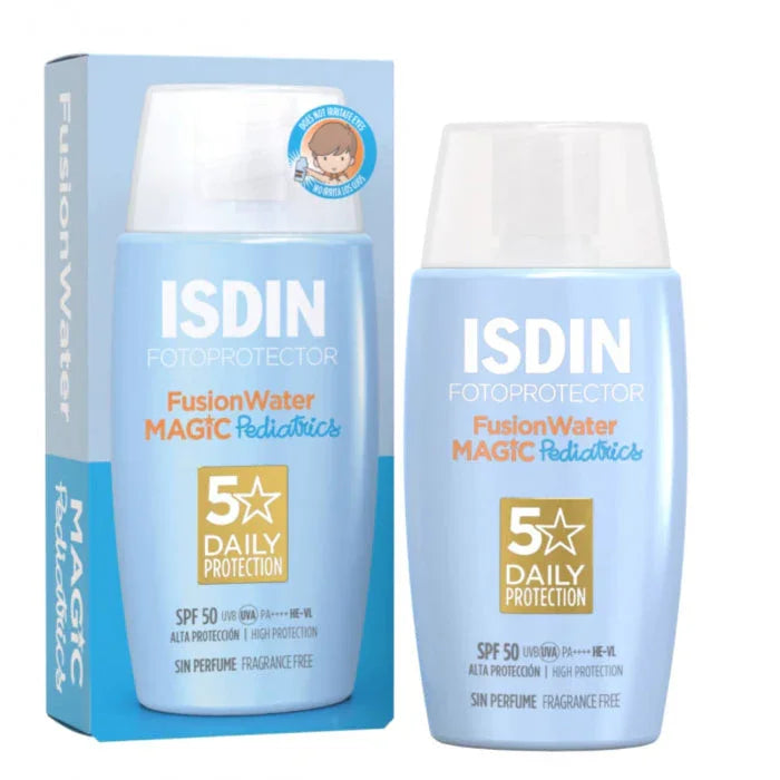 Isdin Pediatrics Fusion Water Fotoprotetor Solar FPS 50 50ml
