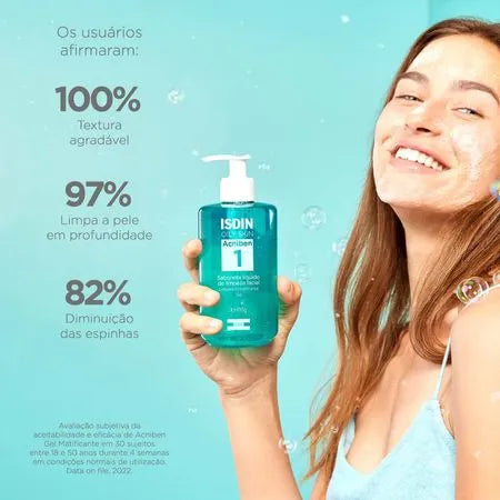 Sabonete Facial pele Oleosa ISDIN - Acniben