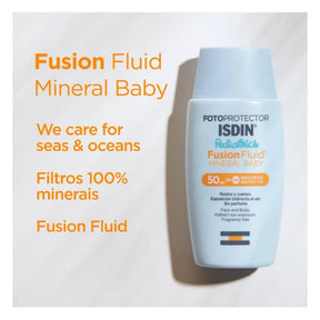Isdin Fotoprotector Fusion Fluid Mineral Baby Pediatrics FPS 50 Fluido Solar 50ml